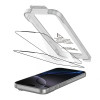 Tech-Protect Quick Set+ THP4500 Προστατευτικό Οθόνης από Σκληρυμένο Γυαλί για Apple iPhone 17 Pro, Μαύρο (2 τεμ.)