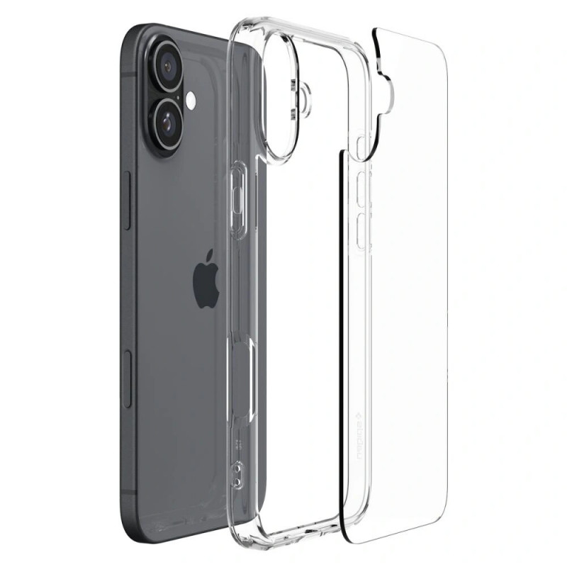 Θήκη Spigen Ultra Hybrid για Apple iPhone 16, Crystal Clear