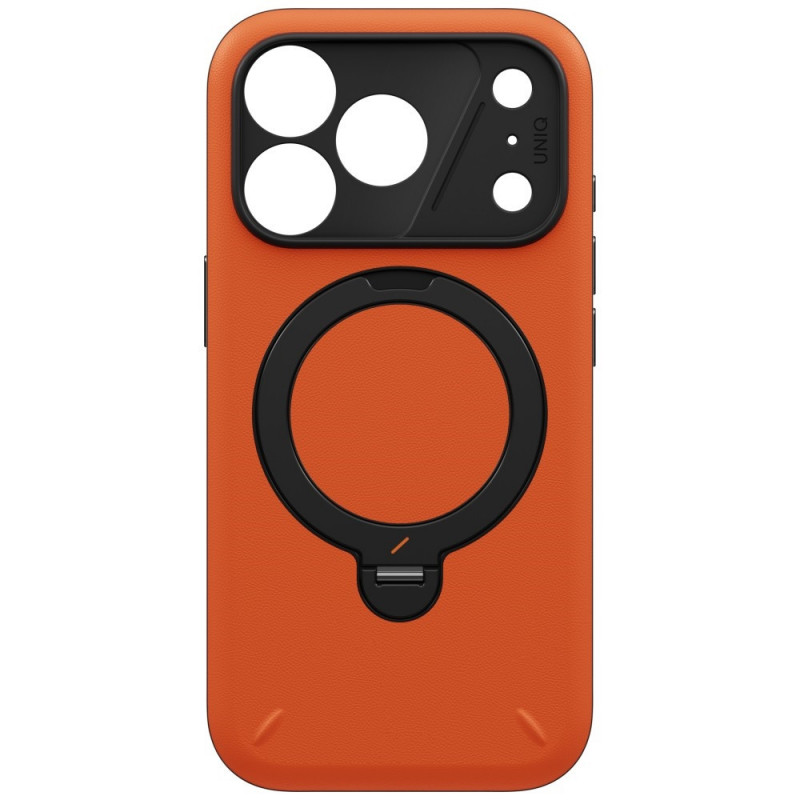 Θήκη UNIQ Elix για Apple iPhone 18 Pro / 17 Pro, περιστρεφόμενο kickstand 360°, πορτοκαλί