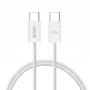 Καλώδιο Tech-Protect Ultraboost Classic USB-C / USB-C PD, 60W, 3A, 100 cm, Λευκό