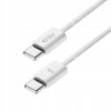 Καλώδιο Tech-Protect Ultraboost Classic USB-C / USB-C PD, 60W, 3A, 100 cm, Λευκό