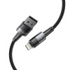 Tech-Protect UltraBoost Καλώδιο USB-A/Lightning 12W 2.4A 200 cm, Γκρι