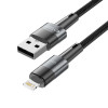 Tech-Protect UltraBoost Καλώδιο USB-A/Lightning 12W 2.4A 200 cm, Γκρι