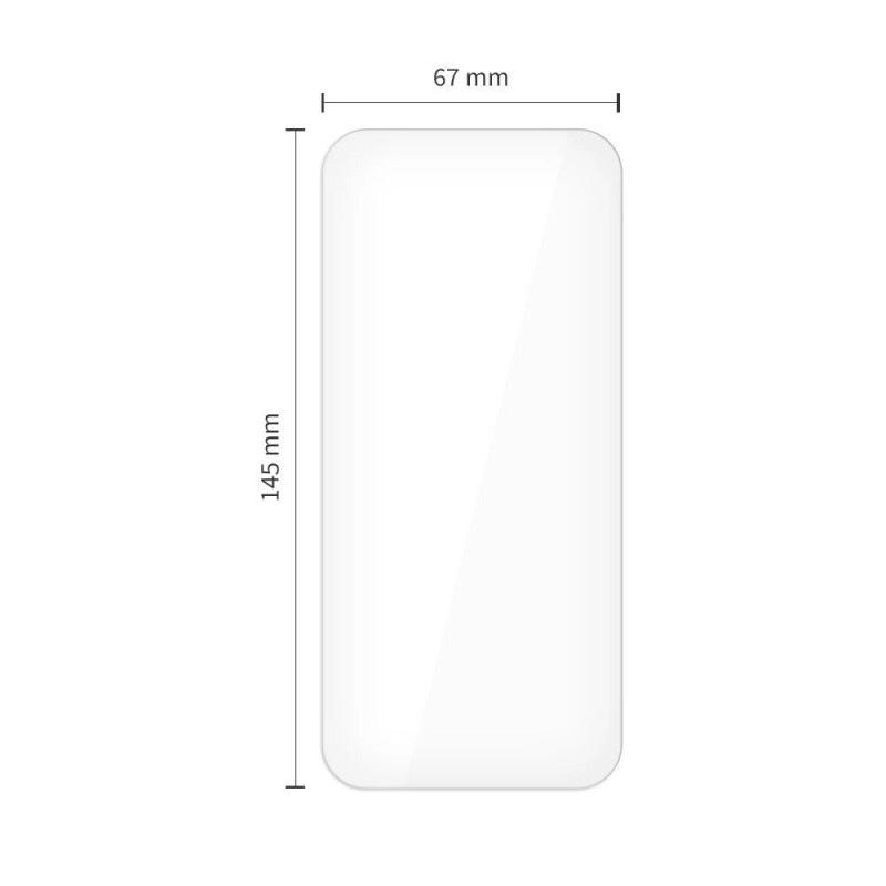 Tech-Protect Easy Set+ Σετ Προστασίας Οθόνης από Σκληρυμένο Γυαλί για Apple iPhone 17, Διαφανές (2+1 τεμ.)