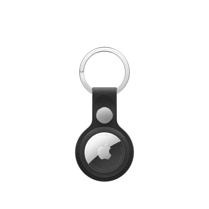 Apple AirTag FineWoven μπρελόκ, μαύρο