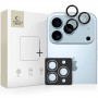 Tech-Protect Camring Fit+ Κάλυμμα Φακού Κάμερας για Apple iPhone 14 Pro / 14 Pro Max / 15 Pro / 15 Pro Max / 16 Pro / 16 Pro Max / 17 Pro / 17 Pro Max, Μαύρο