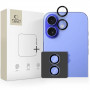 Tech-Protect Camring Fit+ Κάλυμμα Φακού Κάμερας για Apple iPhone 16 / 16 Plus / 17, Μαύρο