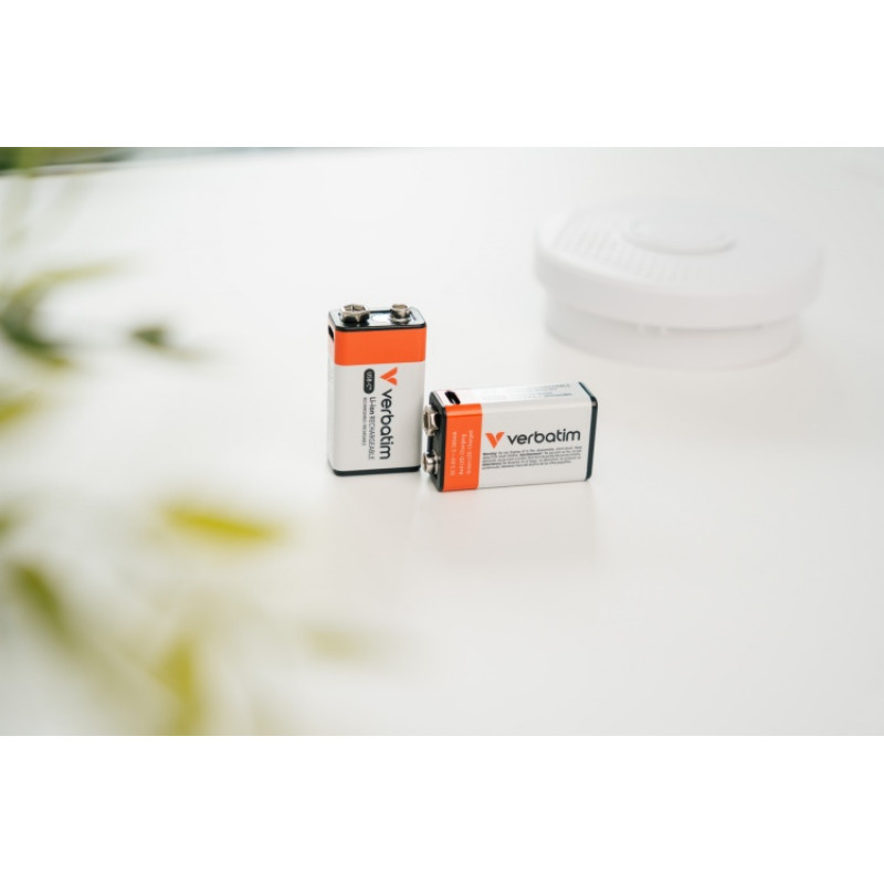 Επαναφορτιζόμενη μπαταρία Verbatim 30251 USB-C Li-ion 9V 335 mAh (1 τεμ.)