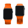 3mk Σιλικόνης Λουράκι Ρολογιού για Apple Watch 38/40/41 mm, πορτοκαλί