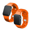 3mk Σιλικόνης Λουράκι Ρολογιού για Apple Watch 38/40/41 mm, πορτοκαλί