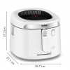 Tefal Filtra Vision FF2541E0 Φριτέζα, 2.1 L, 1900 W, Λευκή