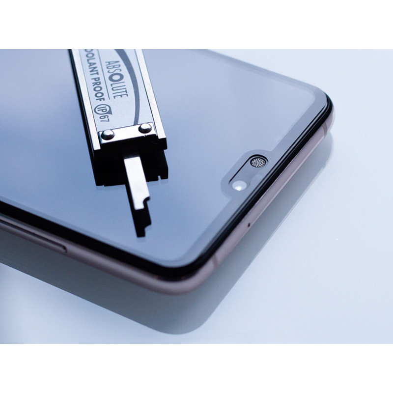 Υβριδικό γυαλί 3mk FlexibleGlass Max για Apple iPhone XS Max, μαύρο