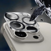 Tech-Protect Cam Fit+ Ανθεκτικό Γυαλί Φακού Κάμερας για Apple iPhone 17 Pro, Διαφανές
