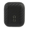Θήκη BMW BMA2WMPUCA PU Carbon M Collection για Apple AirPods 1/2, μαύρη