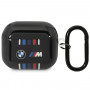 Θήκη BMW BMA322SWTK Multiple Colored Lines για Apple AirPods 3, μαύρη
