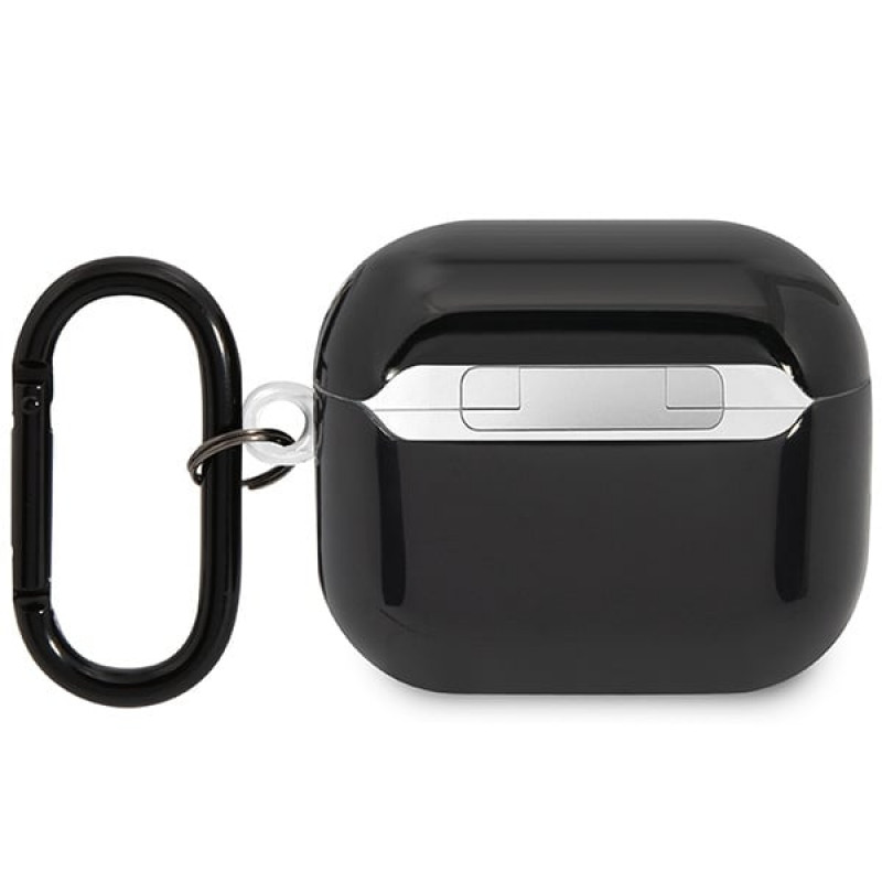 Θήκη BMW BMA322SWTK Multiple Colored Lines για Apple AirPods 3, μαύρη