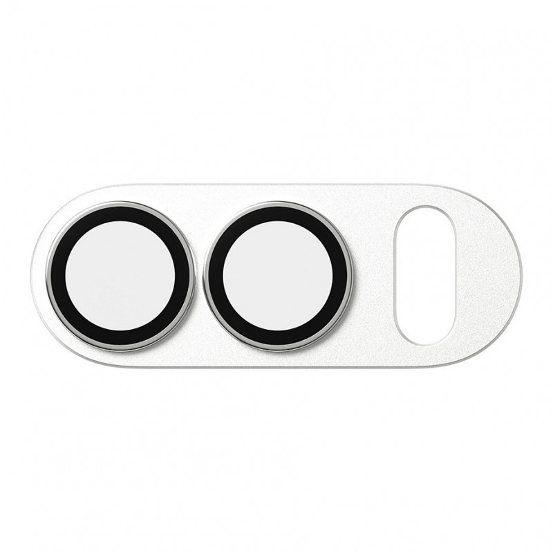 PanzerGlass Fender Προστατευτικό Κάμερας για iPhone Duo, Λευκό