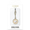 Guess GUCPMHGLD Heart Diamond Charm λουράκι τηλεφώνου με στρας, χρυσό
