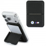 Πορτοφόλι BMW M Carbon Metal Logos MagSafe, μαύρο
