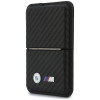 Πορτοφόλι BMW M Carbon Metal Logos MagSafe, μαύρο