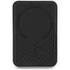 Πορτοφόλι BMW M Carbon Metal Logos MagSafe, μαύρο