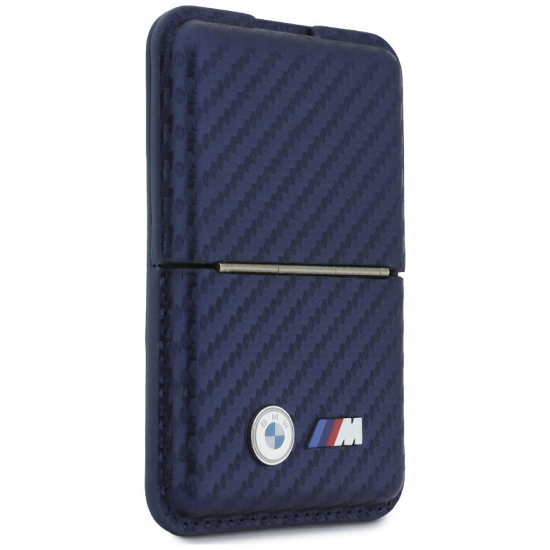 BMW M Carbon Metal Logos MagSafe πορτοφόλι, ναυτικό μπλε