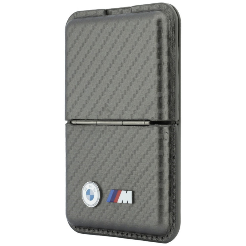 BMW M Carbon Metal Logos MagSafe Πορτοφόλι, ανθρακί