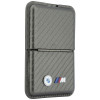 BMW M Carbon Metal Logos MagSafe Πορτοφόλι, ανθρακί