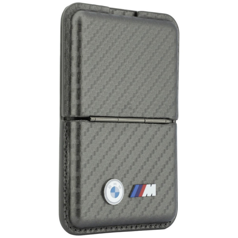 BMW M Carbon Metal Logos MagSafe Πορτοφόλι, ανθρακί