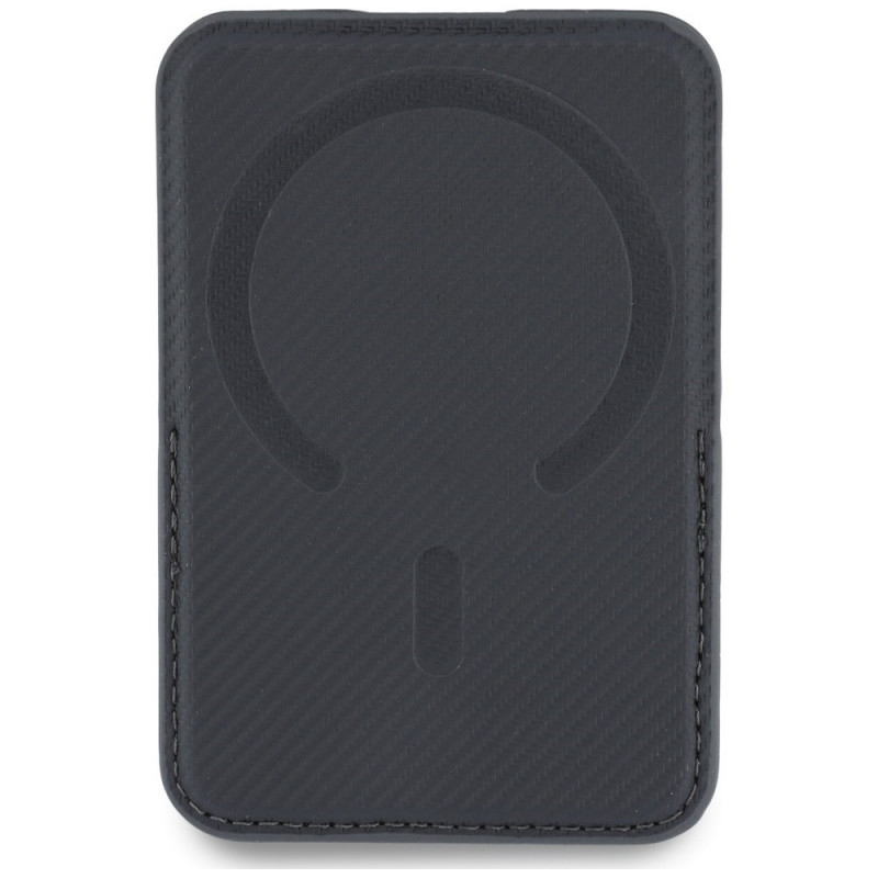 BMW Carbon Metal Logos MagSafe Πορτοφόλι, ανθρακί
