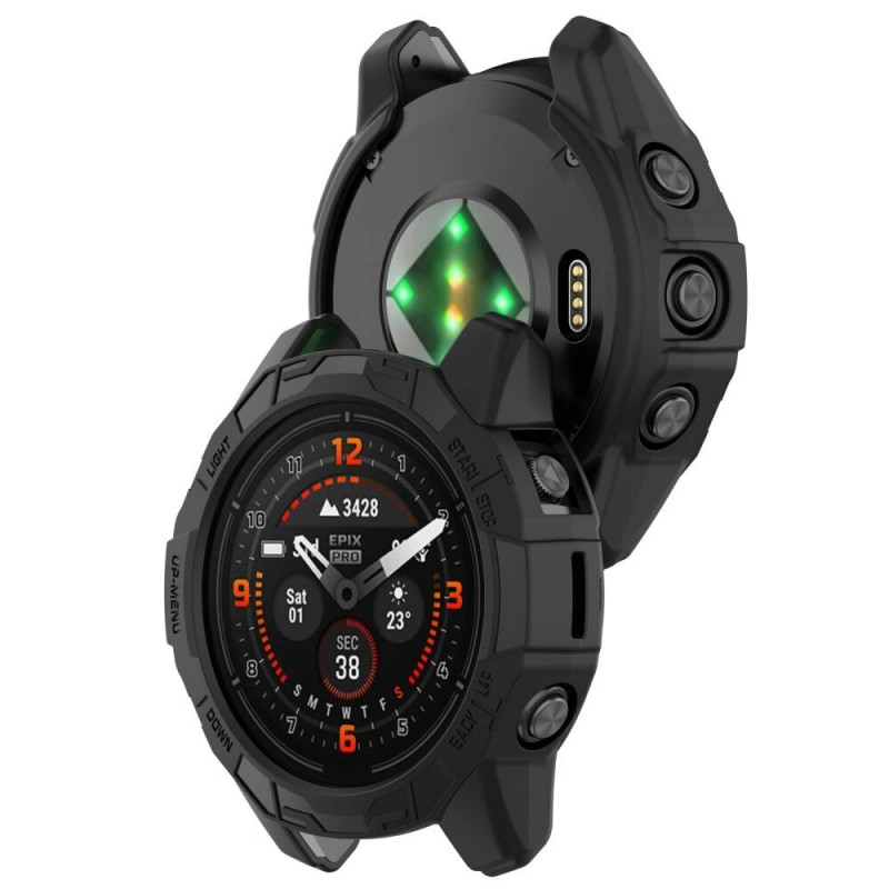 Θήκη Tech-Protect Defense Air για Garmin Fenix 7X / 7X Pro, Μαύρη