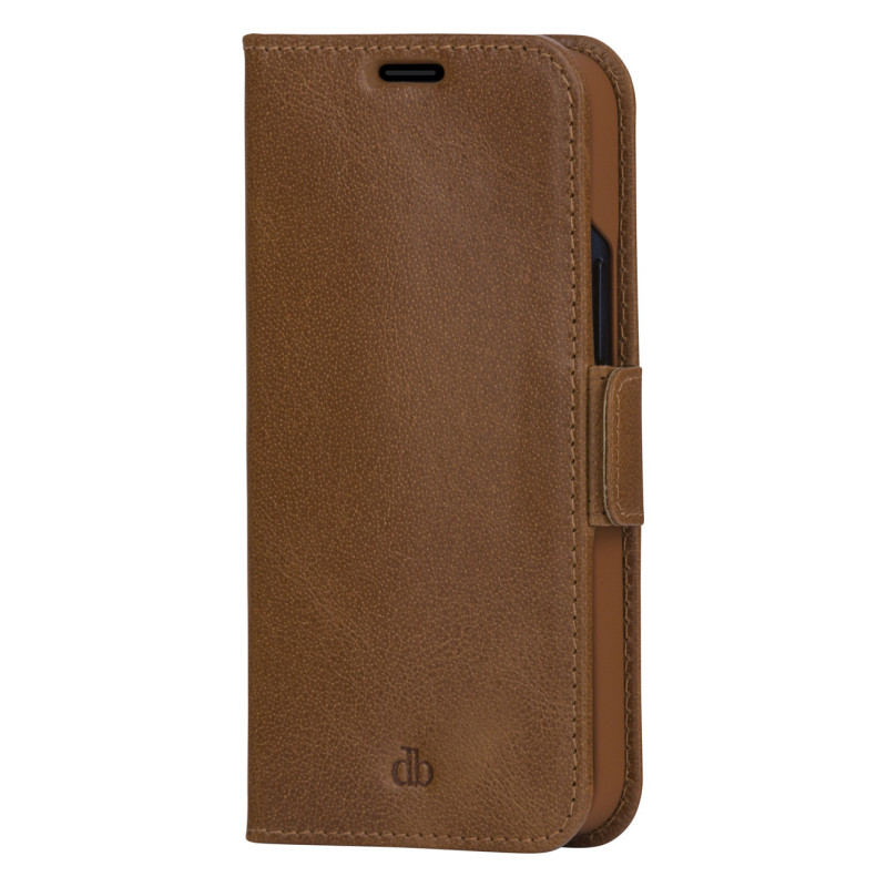 Θήκη dbramante1928 Copenhagen Slim Flip, Δέρμα με κόκκους, Καφέ, για Apple iPhone 13 mini (CS54GT001324)