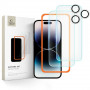 Tech-Protect Supreme Set Ενισχυμένο Γυαλί για Apple iPhone 16 Pro Max, Διαφανές (3 τεμ.)