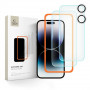 Tech-Protect Supreme Set Ενισχυμένο Γυαλί για Apple iPhone 16, Διαφανές (3 τεμ.)
