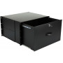 Lanview RAD115BL Αξεσουάρ rack, 6U, 19-inch, οβάλ, 482 mm, 50 kg, μαύρο