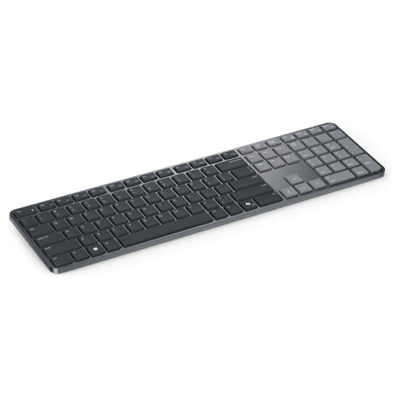 Πληκτρολόγιο Dell Pro 7 Slim Keyboard KB726, Γερμανικό QWERTZ, Γραφίτης