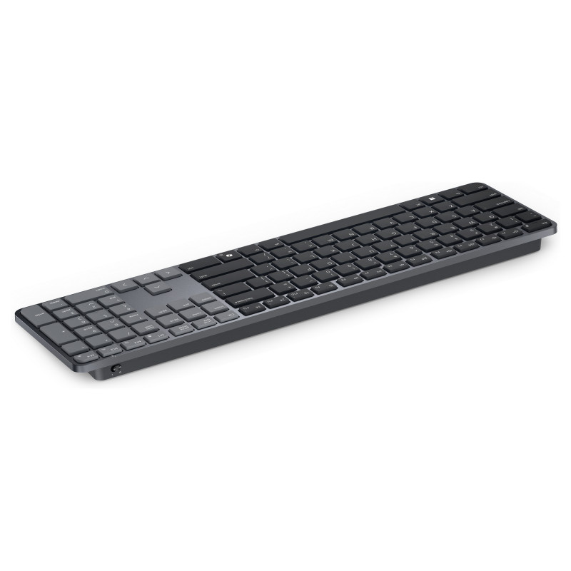 Πληκτρολόγιο Dell Pro 7 Slim Keyboard KB726, Γερμανικό QWERTZ, Γραφίτης