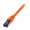 Synergy21 Καλώδιο Patch Synergy 21 S217258 RJ45, CAT6A 500 MHz, 1.5 m, Πορτοκαλί, S/FTP (S-STP), TPE/LSZH Superflex, AWG26