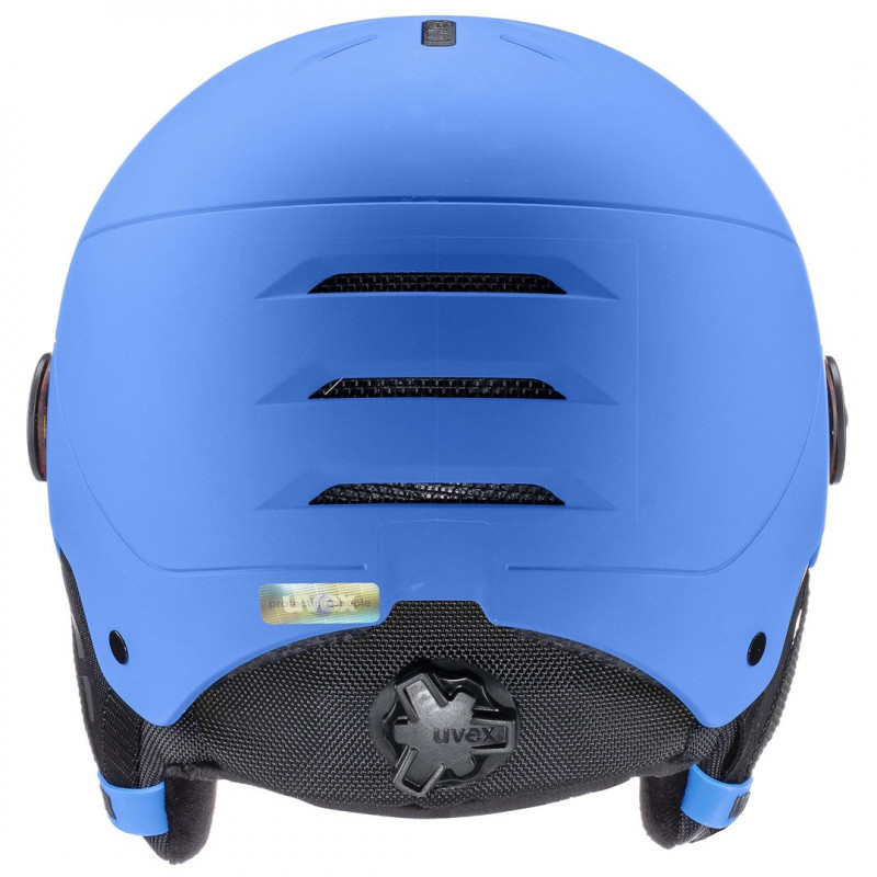 UVEX Rocket jr. Visor παιδικό κράνος σκι, μπλε ματ