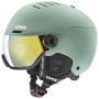Κράνος σκι UVEX Wanted Visor, 58-61 cm (L), Πράσινο