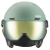 Κράνος σκι UVEX Wanted Visor, 58-61 cm (L), Πράσινο