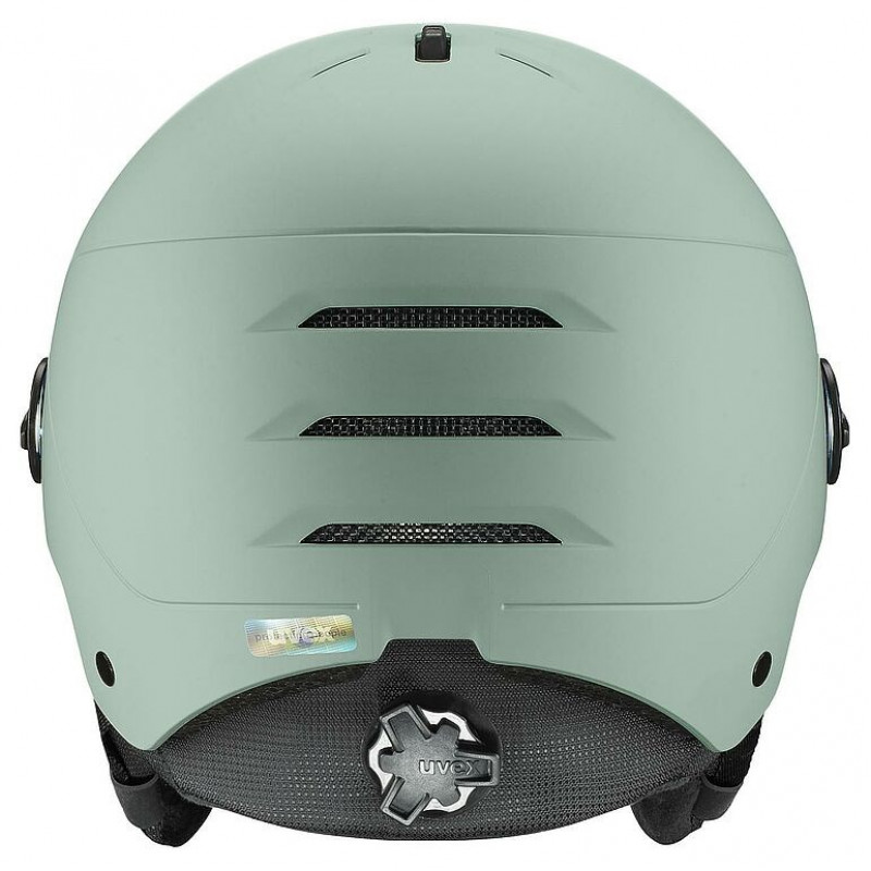 Κράνος σκι UVEX Wanted Visor, 58-61 cm (L), Πράσινο