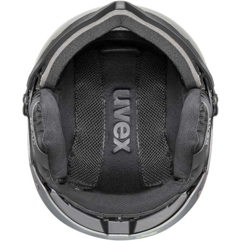 UVEX Wanted Visor pro V κράνος σκι, μαύρο ματ