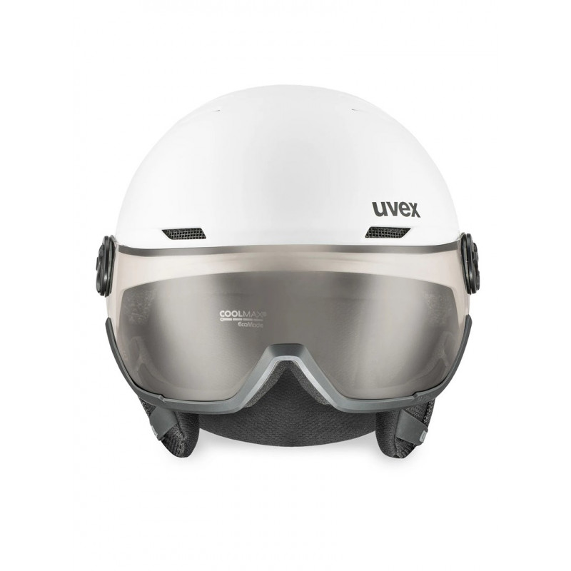 UVEX Wanted Visor pro V κράνος σκι, λευκό ματ