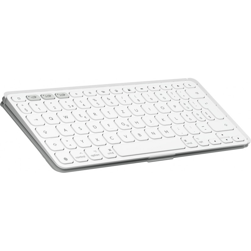 Πληκτρολόγιο Logitech Keys-To-Go 2 για iPad (920-013009), ανοιχτό γκρι, ελβετική διάταξη