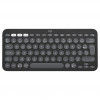 Logitech Pebble Keys 2 K380s ασύρματο πληκτρολόγιο Bluetooth (920-011803), γραφίτης, γαλλικό layout