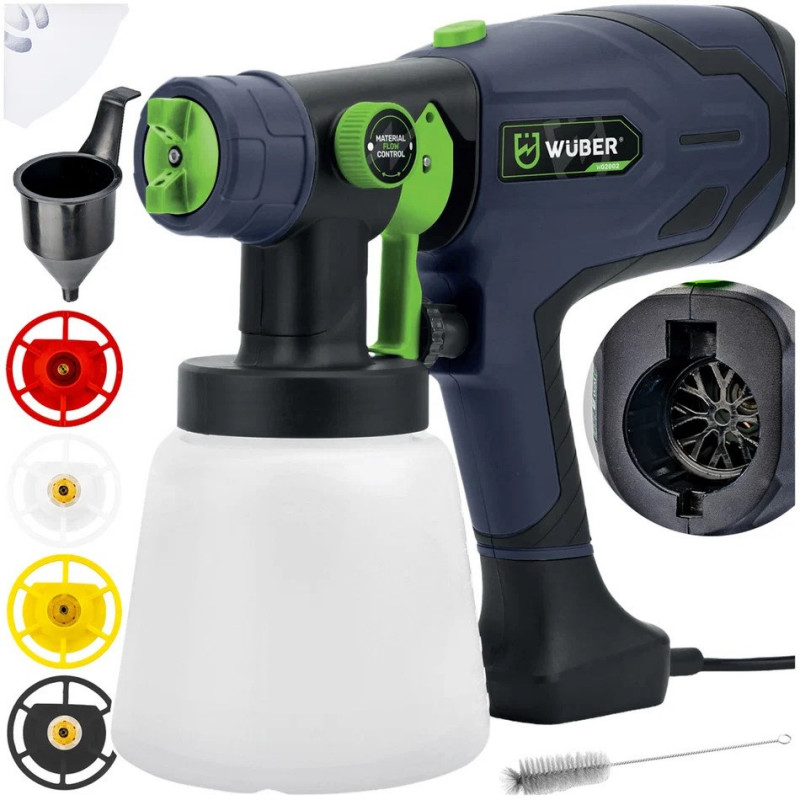 Wuber W02002 Ηλεκτρικό Πιστόλι Βαφής, 400 W