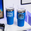 Paladone PP15504AB Astro Bot θερμός ταξιδιού, 600 ml, μπλε