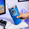Paladone PP15504AB Astro Bot θερμός ταξιδιού, 600 ml, μπλε