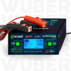 Wuber W14019 Φορτιστής Μπαταρίας με Μικροεπεξεργαστή, 6/8/12/14/16/24 V, 10 A